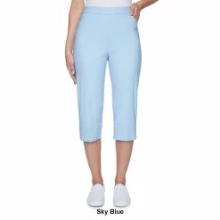 Hot Sale ✔️ Alfred-Dunner 👩 Womens Alfred Dunner Classics Capri Pants ❤️ -Alfred Dunner Store Online Shop unnamed file 114