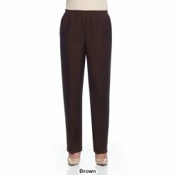 Hot Sale 👏 Alfred-Dunner 👩 Womens Alfred Dunner Classics Pull On Casual Pants - Short 🤩 -Alfred Dunner Store Online Shop unnamed file 155