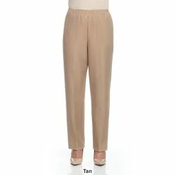 Hot Sale 👏 Alfred-Dunner 👩 Womens Alfred Dunner Classics Pull On Casual Pants - Short 🤩 -Alfred Dunner Store Online Shop unnamed file 157