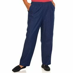 Flash Sale ✨ Alfred-Dunner Plus Size Alfred Dunner Classics Denim Casual Pants - Medium ✨