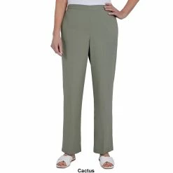 Flash Sale ✨ Alfred-Dunner 👩 Womens Alfred Dunner Palm Desert Proportioned Pants - Short ✔️ -Alfred Dunner Store Online Shop unnamed file 188