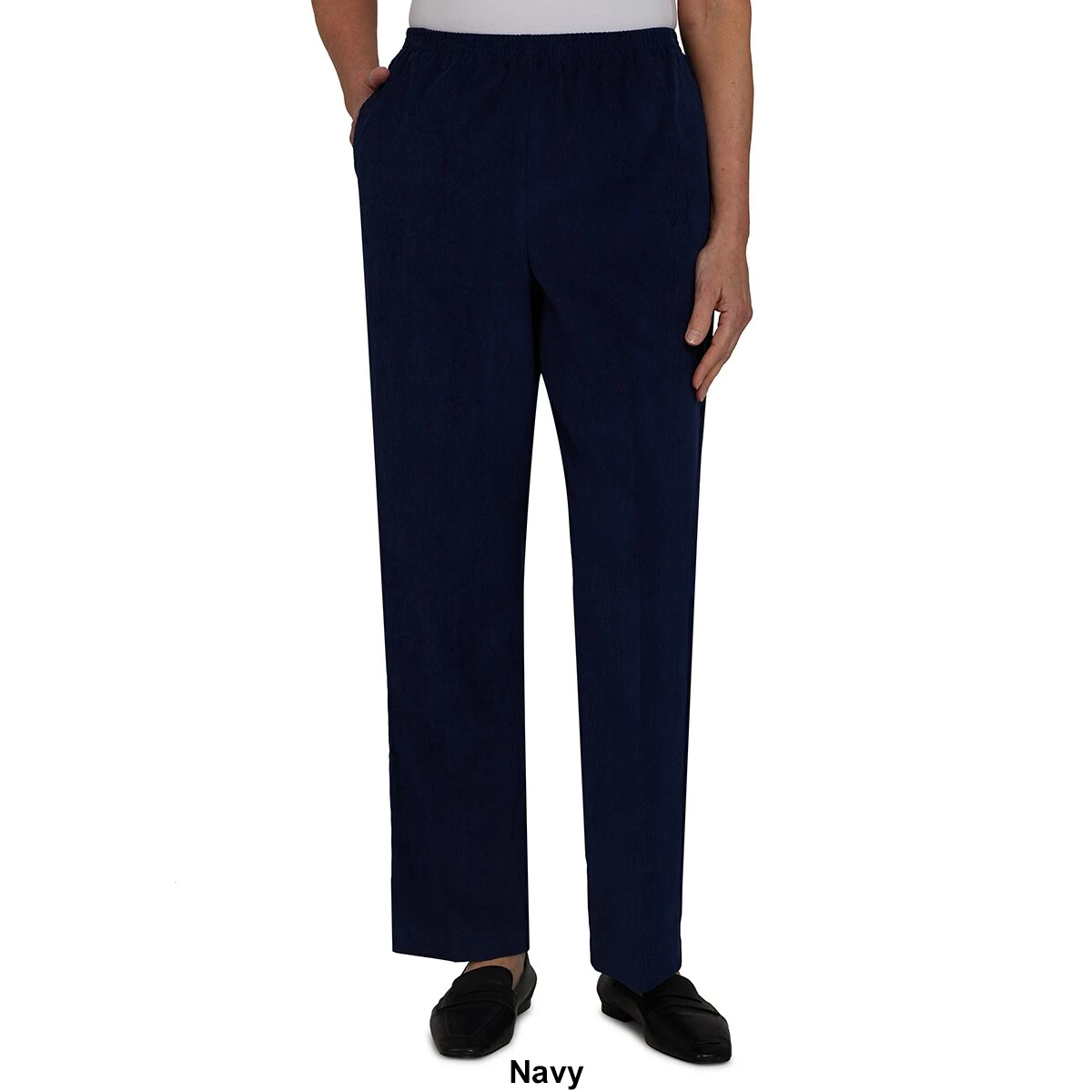 Brand new 💯 Alfred-Dunner 👩 Womens Alfred Dunner Classics Pull On Corduroy Pants - Short 🔥 5 Brand new 💯 Alfred-Dunner 👩 Womens Alfred Dunner Classics Pull On Corduroy Pants - Short 🔥 - Image 5