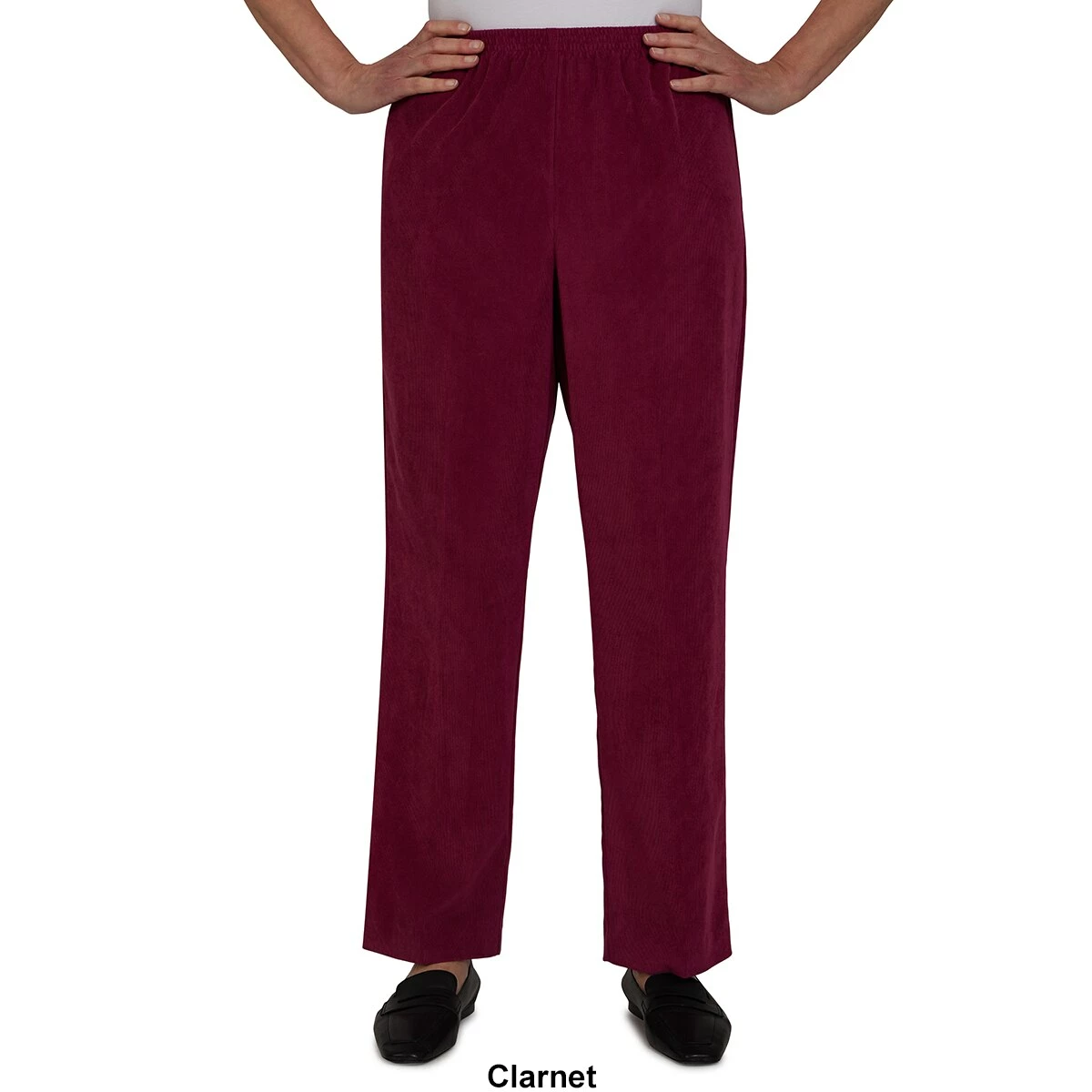 Brand new 💯 Alfred-Dunner 👩 Womens Alfred Dunner Classics Pull On Corduroy Pants - Short 🔥 6 Brand new 💯 Alfred-Dunner 👩 Womens Alfred Dunner Classics Pull On Corduroy Pants - Short 🔥 - Image 6