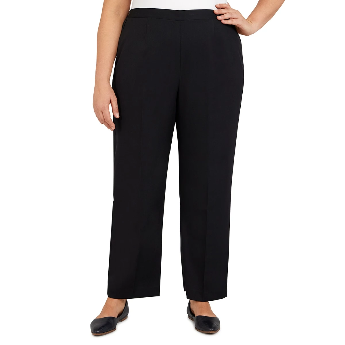 Budget ⌛ Alfred-Dunner 👩 Womens Alfred Dunner Theater District Proportioned Pants - Short 😉 1 Budget ⌛ Alfred-Dunner 👩 Womens Alfred Dunner Theater District Proportioned Pants - Short 😉