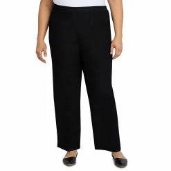 Best Sale 🤩 Alfred-Dunner Plus Size Alfred Dunner Checking In Denim Black Pants - Short ❤️