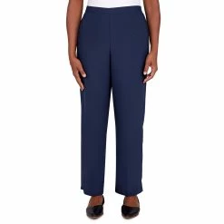 Coupon ⭐ Alfred-Dunner 👩 Women Alfred Dunner Picture Perfect Classic Fit Pants-Medium ⭐