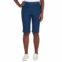 Best reviews of 😍 Alfred-Dunner Petite Alfred Dunner Classics Denim Bermuda Shorts 😍