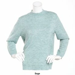 Best Sale ❤️ Alfred-Dunner Sweaters & Cardigans 👩 Womens Alfred Dunner Classics Long Sleeve Casmelon Sweater 🧨 -Alfred Dunner Store Online Shop unnamed file 355