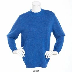 Best Sale ❤️ Alfred-Dunner Sweaters & Cardigans 👩 Womens Alfred Dunner Classics Long Sleeve Casmelon Sweater 🧨 -Alfred Dunner Store Online Shop unnamed file 357