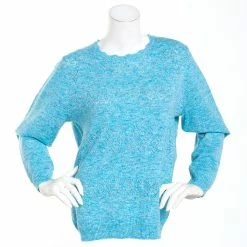 Coupon ๐คฉ Alfred-Dunner Sweaters & Cardigans Plus Size Alfred Dunner Classics Soft Acrylic Pointelle Sweater ๐