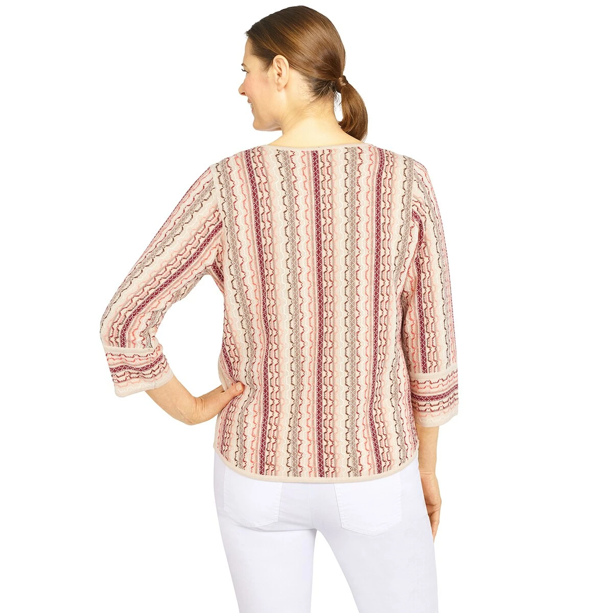 Flash Sale โค๏ธ Alfred-Dunner Sweaters & Cardigans Petite Alfred Dunner Sorrento Vertical Textured Sweater ๐ฅฐ 2 Flash Sale โค๏ธ Alfred-Dunner Sweaters & Cardigans Petite Alfred Dunner Sorrento Vertical Textured Sweater ๐ฅฐ - Image 2