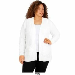 Top 10 😉 Alfred-Dunner Sweaters & Cardigans Plus Size Alfred Dunner Classics Open Front Chenille Cardigan 🎉 8 Top 10 😉 Alfred-Dunner Sweaters & Cardigans Plus Size Alfred Dunner Classics Open Front Chenille Cardigan 🎉 -Alfred Dunner Store Online Shop unnamed file 421