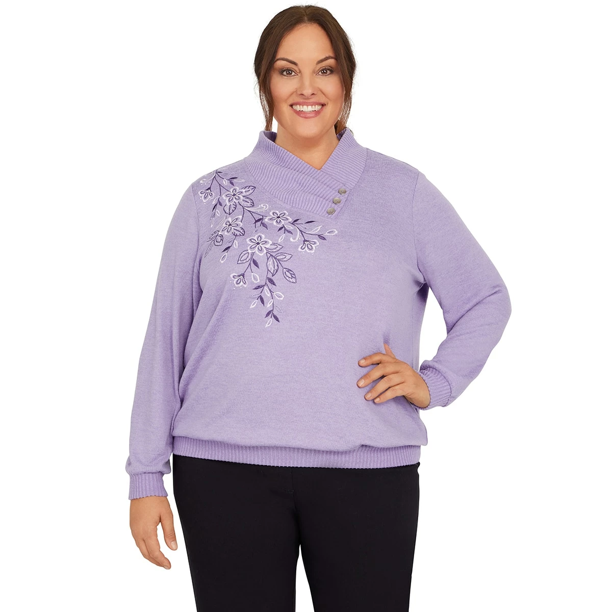 Coupon โ๏ธ Alfred-Dunner Sweaters & Cardigans Plus Size Alfred Dunner Victoria Falls Asymmetric Sweater ๐ 1 Coupon โ๏ธ Alfred-Dunner Sweaters & Cardigans Plus Size Alfred Dunner Victoria Falls Asymmetric Sweater ๐