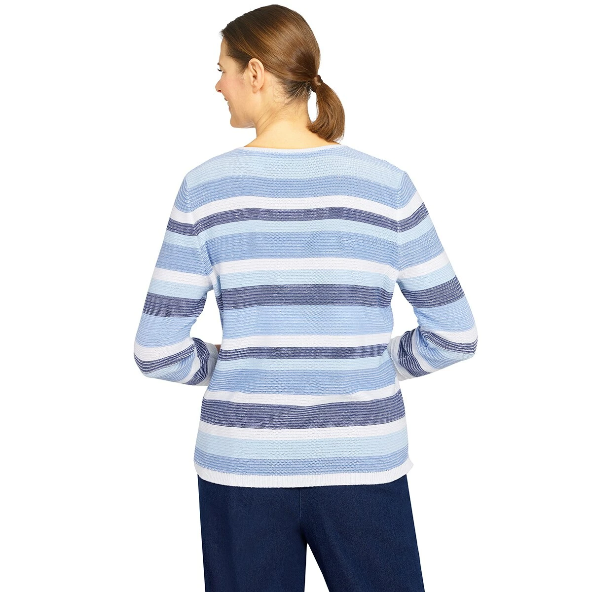 Hot Sale โ๏ธ Alfred-Dunner Sweaters & Cardigans ๐ฉ Womens Alfred Dunner Shenandoah Valley Biadere Texture Sweater ๐คฉ 2 Hot Sale โ๏ธ Alfred-Dunner Sweaters & Cardigans ๐ฉ Womens Alfred Dunner Shenandoah Valley Biadere Texture Sweater ๐คฉ - Image 2