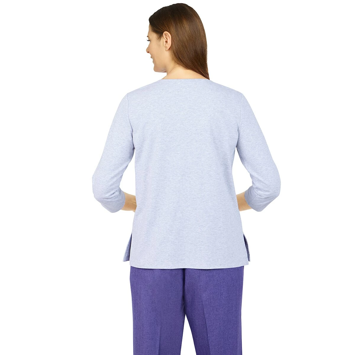 Outlet 🎁 Alfred-Dunner Tops Petite Alfred Dunner Tivoli Gardens Diamond Yoke Embroidered Top 🥰 2 Outlet 🎁 Alfred-Dunner Tops Petite Alfred Dunner Tivoli Gardens Diamond Yoke Embroidered Top 🥰 - Image 2