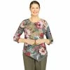 Brand new 🥰 Alfred-Dunner Tops Plus Size Alfred Dunner Copper Canyon 3/4 Sleeve Floral Blouse 👏
